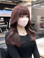 アリュウル 表参道 青山(Allure) 小顔に見えるくびれヘア レイヤーカット 透明感カラー KAKO