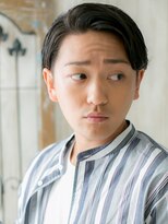 モッズヘア メン 南越谷南口店(mod's hair men) 七三分けオールバック黒髪モテセミウェットスタイルS南越谷