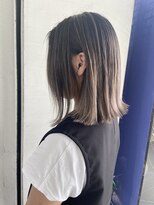 シエル ヘアーメイクアップ(CieL hair make up) 外ハネミディ×バレイヤージュ