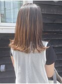 グラデーションロブヘア♪