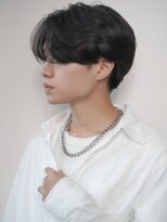 ジョエミバイアンアミ(joemi by Un ami)&nbsp;センターパート 前下がりマッシュ 韓国風センターパート