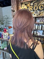 アトリエ バロッコ(atelier Barocco)&nbsp;柔らかレイヤースタイルにピンクを添えて　by館長