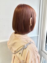 バブ バイネオリーブ(Bab by neolive)&nbsp;1ブリーチからOK！　オレンジボブ♪ ケアブリーチ