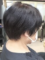 ヘアークリアー 春日部 大人可愛いミセスショートスタイル/首元スッキリ/30代40代50代