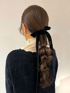 ミスト(mist) 〔mist〕ベロアアレンジ/あみおろし/編みおろし/金沢文庫/能見台