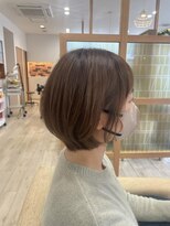 アドラーブル 長岡リップス旭岡店(adorable)&nbsp;20代30代大人可愛い小顔ショート丸みカット