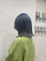 ヘアサロン リーフ(Hair Salon Leaf) ライトブルー★