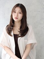 エアー 銀座(air)&nbsp;★岡田有加★20代30代★銀座★レイヤーストレートヘア