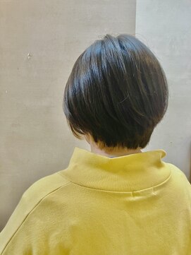 ココカラヘアー ニコ(cococara hair nico) 丸みショート/ナチュラル/簡単スタイリング/暗髪/前髪あり