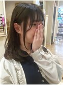 ミルテイ☆レイヤー×ターコイズブラウン×髪質改善