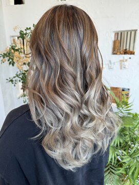 ソンリエ 青竹店(SONRiE) アッシュバレイヤージュ