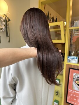 ヒントステーション(HINTSTATION) 〈浅草 半個室〉艶ロング/ペールベージュ