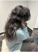ロングパーマ