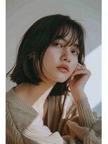 ラナ 新宿(lana)&nbsp;ボブウルフ/ウルフ/ワイドバング/顔まわり【lana hair 新宿】