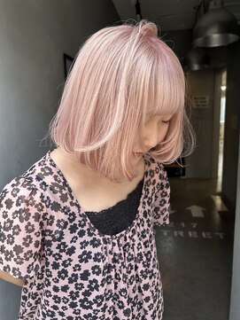 ジーナ(XENA) ピンクカラー　メルティカラー　渋谷