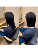 髪質改善ストレート/縮毛矯正/トリートメント/40代/50代