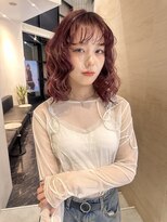 シェノン バイ アランスミシー 表参道(CHAINON by Alan smithee) ボブチェリーレッド