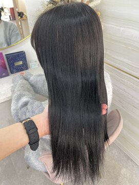 エルバイラビス 大宮(elu by lovis) 《高橋亜美》グレーベージュ/艶カラー/Wカラー/韓国/大宮