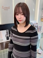 ロンド ブランシュ 錦糸町北口(Lond blanche)&nbsp;くびれヘア/顔周り/韓国/ボブ/レイヤーカット/前髪/カラー錦糸町