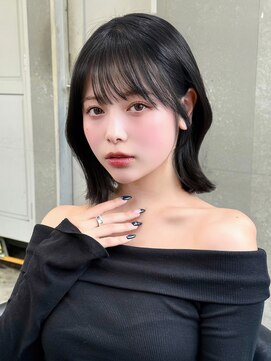 ロンドソレイユ 池袋(Lond soleil) くびれヘア/顔周り/韓国/ボブ/レイヤーカット/前髪/カラー/池袋