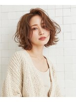 バグズ ヘアデザイン 桔梗が丘店(Baguz HAIR DESIGN)&nbsp;ラフにキマる大人の抜け感パーマボブ