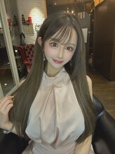 【After】自然な仕上がりに！エクステもカラーできるので綺麗に馴染みます♪