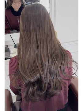 ヘアーアイスカルテット(HAIR ICI QUARTET) 冬のくすみ◎オリーブグレーグレージュで大人美人