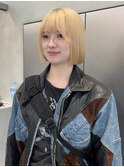 ブランド×切りっぱなしボブ☆彡茗荷谷美容室