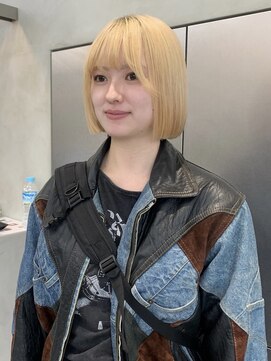 ザザ ZA/ZA 茗荷谷 ブランド×切りっぱなしボブ☆彡茗荷谷美容室