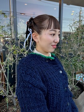 チックタック パラダイム(TICK-TOCK Paradime) ボブカチモリリボンヘアアレンジ