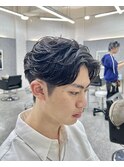 簡単に出来る毛流れニュアンスパーマ/メンズパーマ