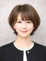 ロビー 青山(ROBBY)&nbsp;ショートボブ/丸みショート/ショートヘア/30代40代50代/表参道