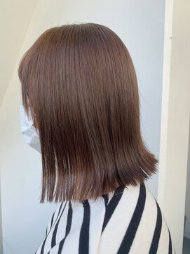 salon de MiLK 札幌大通店【サロン ド ミルク】 ＊ちょっとくすんだブランジュでシンプル可愛い