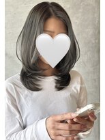 アイエムケイ(IMK)&nbsp;layer cut+blueたっぷりグレージュ