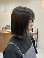 ベンジー 沖縄店(benji)&nbsp;切りっぱなしボブ×オリーブグレージュ