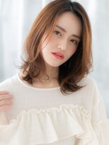 ドクターズサロン LAB 小山店 アプリコットオレンジ大人美人ロングウルフu古河20代30代40代