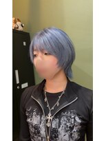 ブランチ(branch)&nbsp;【水色×小顔マッシュウルフ】