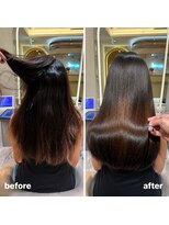 アース 渋谷店(HAIR&MAKE EARTH) ダメージ毛の美髪縮毛矯正