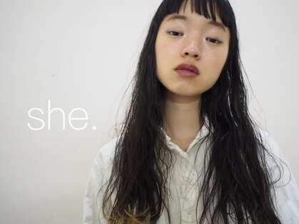 シー(she.)の写真