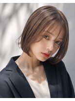 ラベストオイケ(LOVEST OIKE)&nbsp;大人っぽいタイトボブ×ブラウン