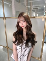 ミヨン なんば店(miyon)&nbsp;【miyon】韓国レイヤーカット×暗髪カラー×縮毛矯正