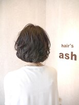 ヘアーズ アッシュ(hair's ash)&nbsp;大人カジュアルボブ