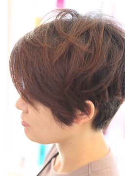 ヌードカラー(NUDE COLOR) 『NUDE COLOR』可愛い小顔ナチュラルラフショート