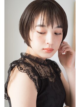 ヘアサロン ガリカ 表参道(hair salon Gallica) 大人かわいい シャープ 小顔 ショート