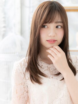 モッズヘア 越谷(mod's hair) 大人かわいい斜めバングで愛されワンカールb越谷20代30代40代!