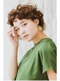 クセ毛風エッジパーマ