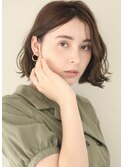 大人　手入れ簡単　ニュアンスパーマ　ボブ