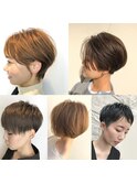 ★、ショートヘア、ベリーショート、ジェンダーレス