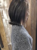 切りっぱなしボブ*ハイライト*アッシュブラウン*Bambi松平愛