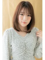 モッズヘア 越谷(mod's hair)&nbsp;大人可愛いシースルー前髪x透け感グレージュZ越谷20代30代40代